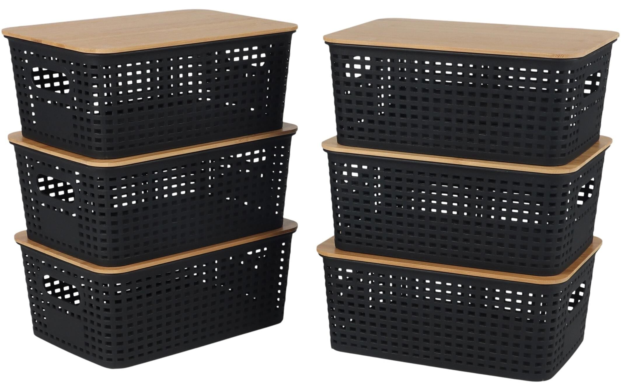 relaxdays Aufbewahrungsbox »6er Set«