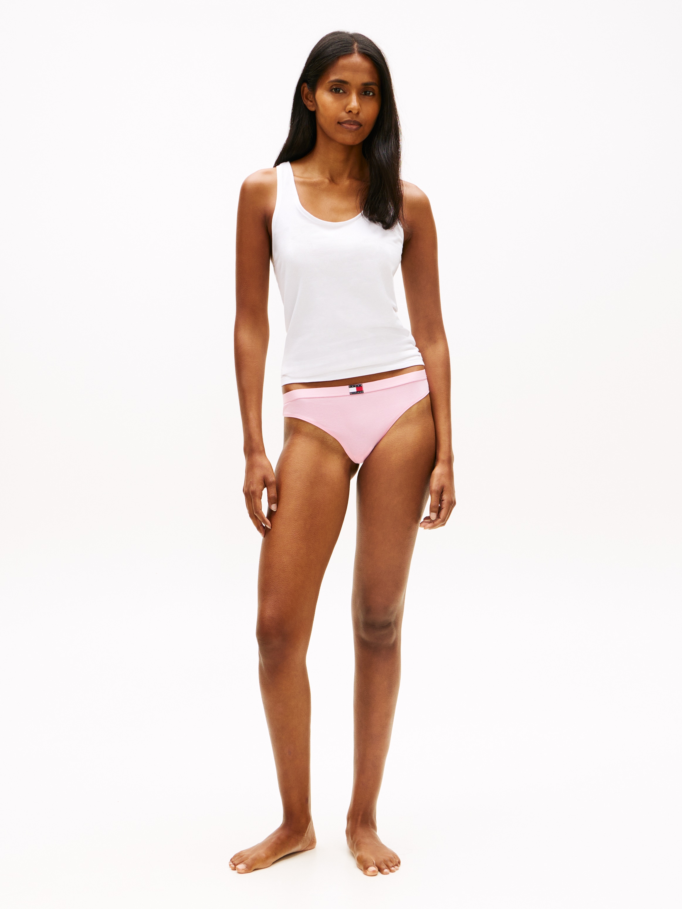 Tommy Hilfiger Underwear String »3 PACK THONG (EXT.SIZES)« 3 Stk. basic, elastischer Bund, unifarben