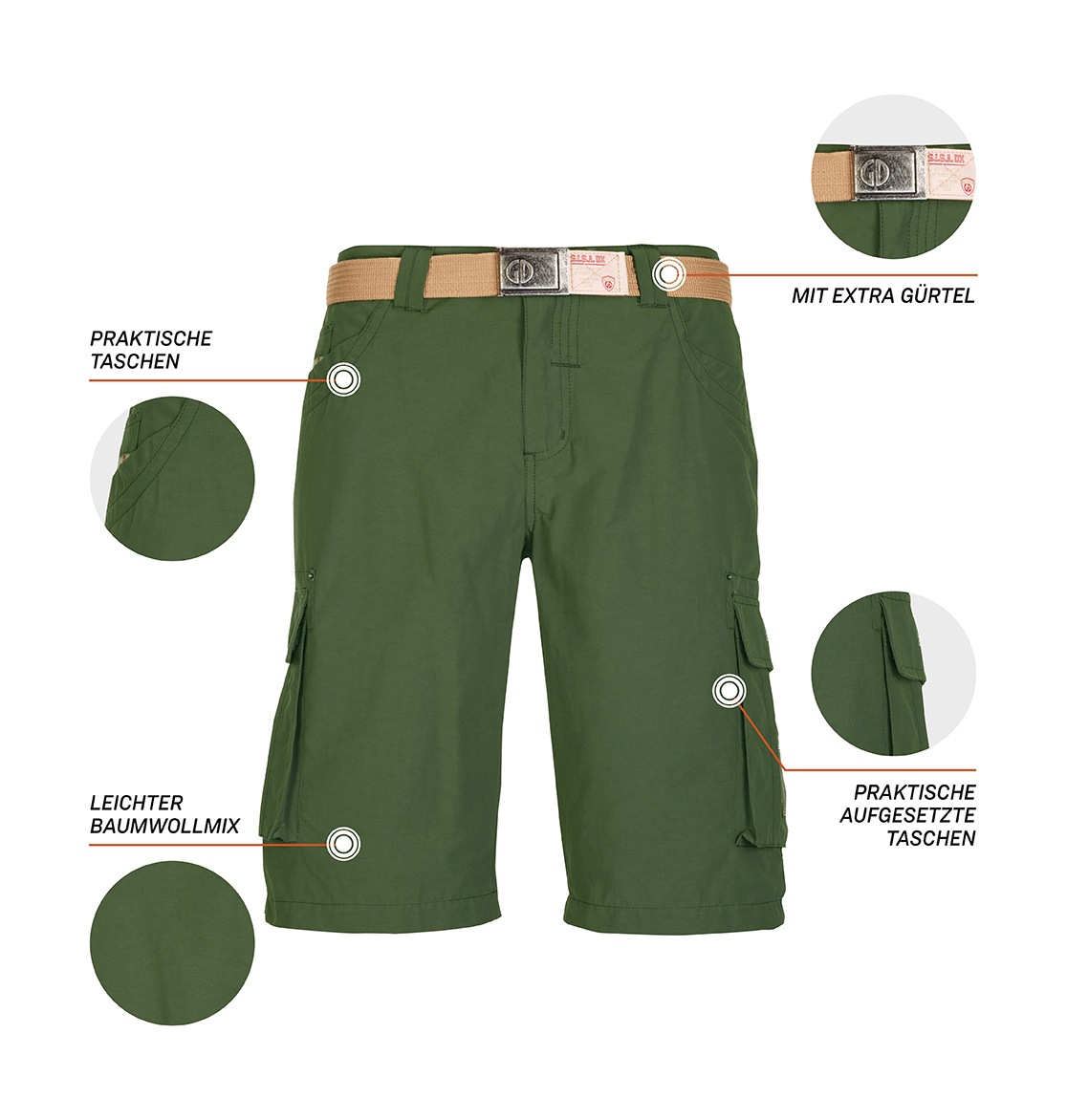 Image of G.I.G.A. DX by killtec Bermudas »Glenn« bei Ackermann Versand Schweiz