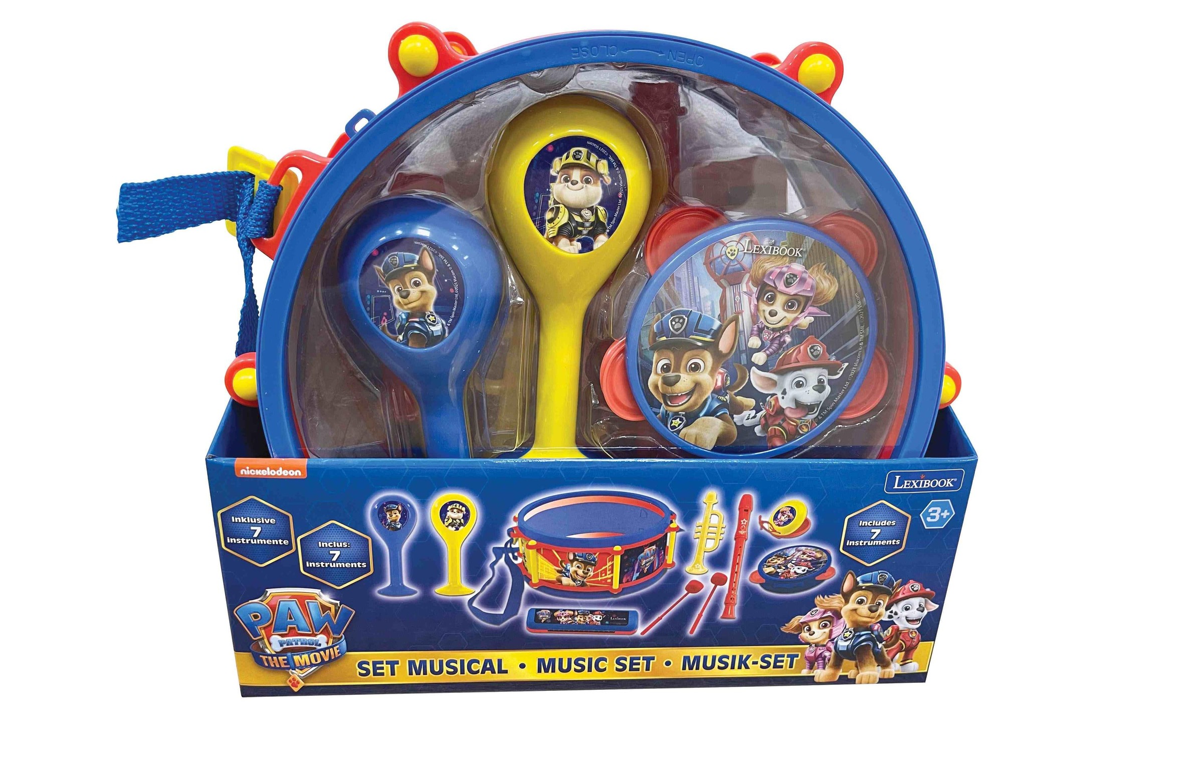 Lexibook® Spielzeug-Musikinstrument »Paw Patrol 7-teiliges Musikset«