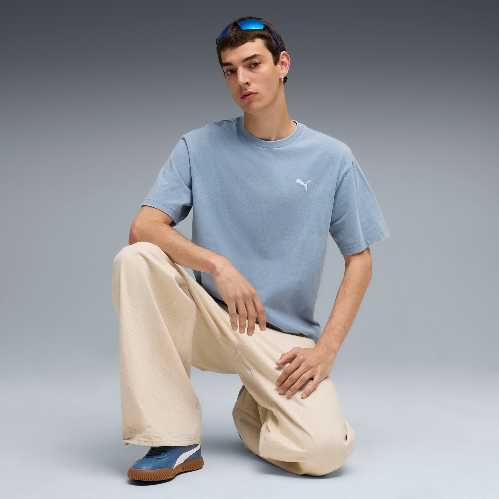 PUMA T-Shirt »ESS ELEVATED RELAXED WASH TEE«