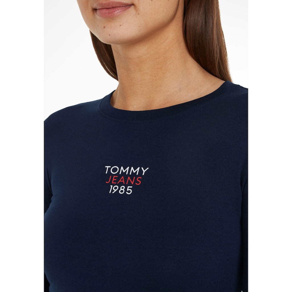 Tommy Jeans Curve T-Shirt »TJW SLIM ESSENTIAL LOGO 1 LS EXT«