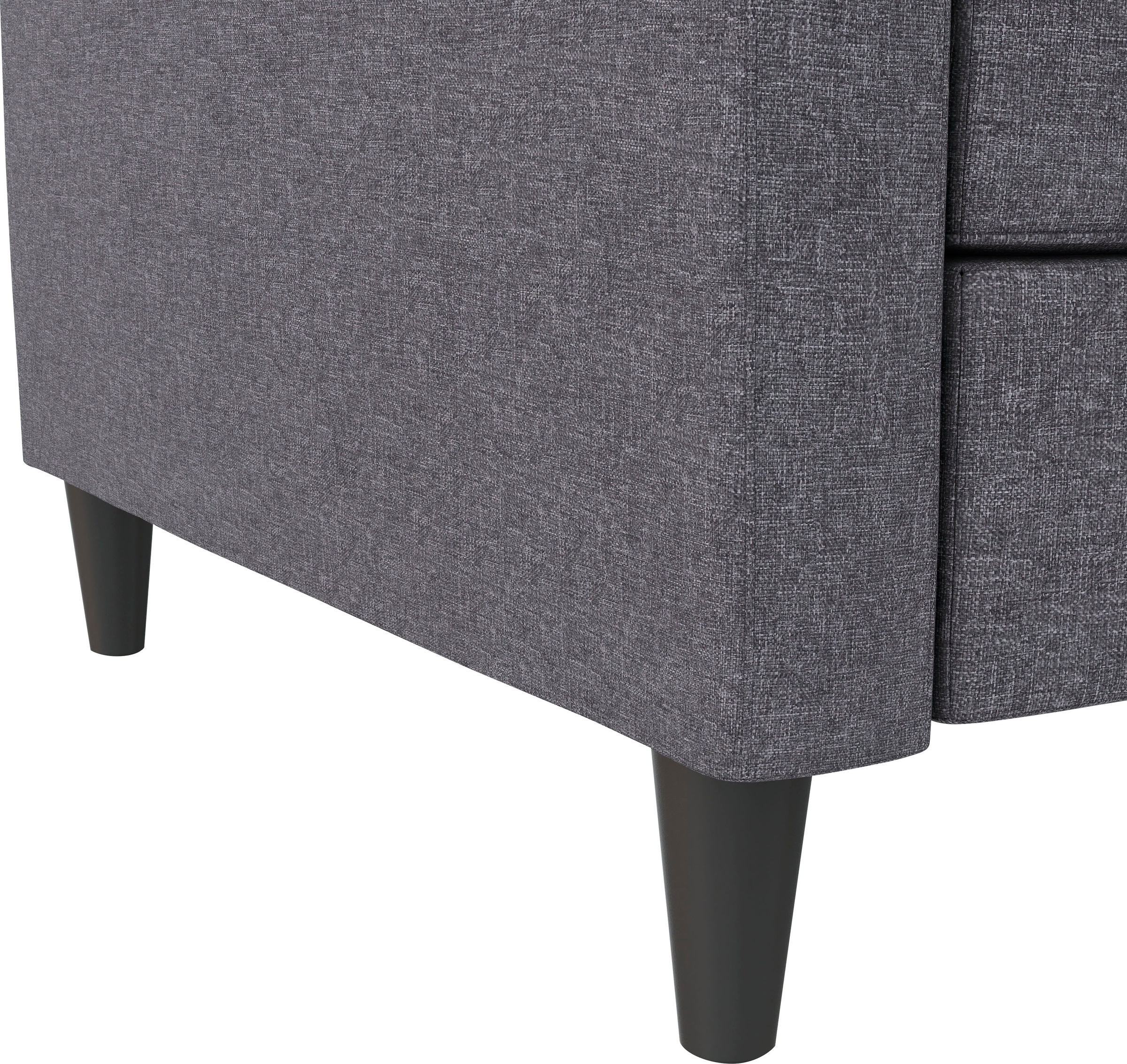 Dorel Home 3-Sitzer »Celine«, Rückenlehne 2-teilig und 3-fach verstellbar, Sitzhöhe 43 cm