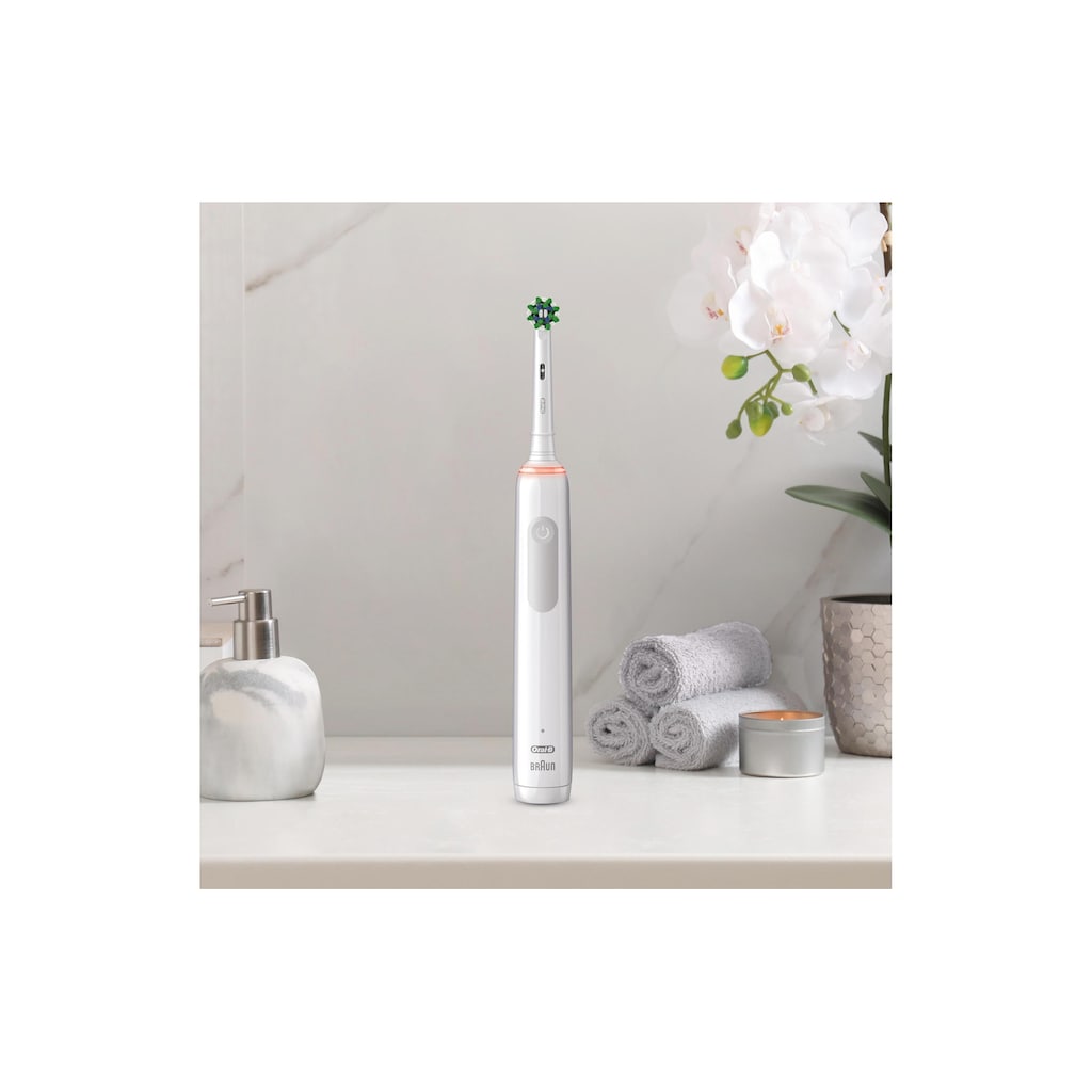 Oral-B Elektrische Zahnbürste »3 3000 Sensitive Clean White«