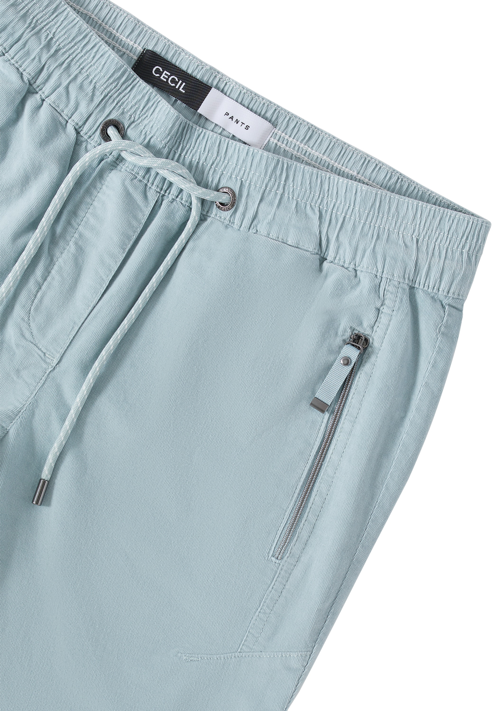 Cecil Pantalon en velours côtelé »Style Tracey«  avec cordon de serrage