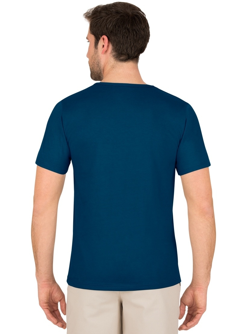 Trigema T-Shirt »TRIGEMA V-Shirt aus 100% Bio-Baumwolle (kbA)«