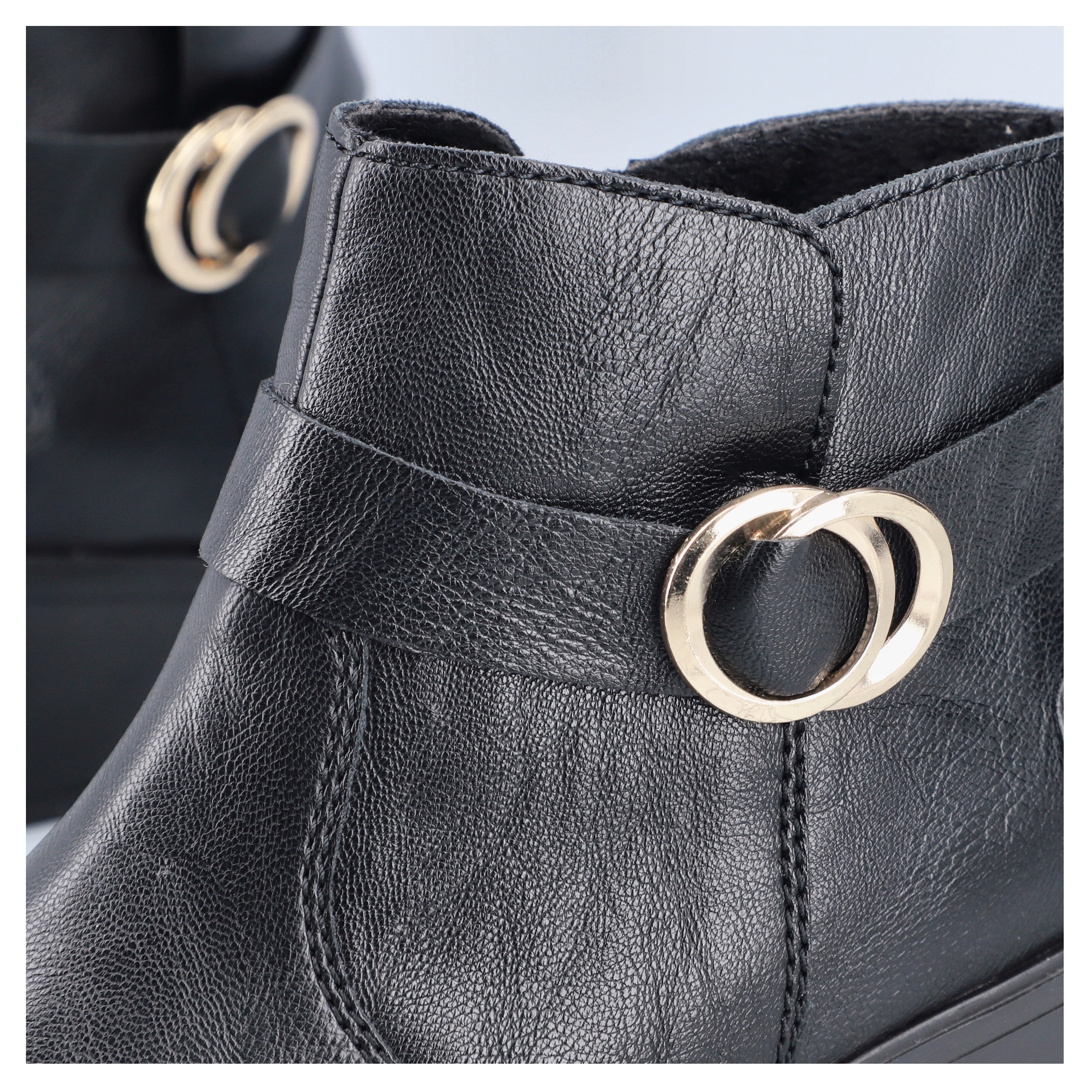 Rieker Stiefelette, Ankleboots, Blockabsatz, mit Innenreissverschluss