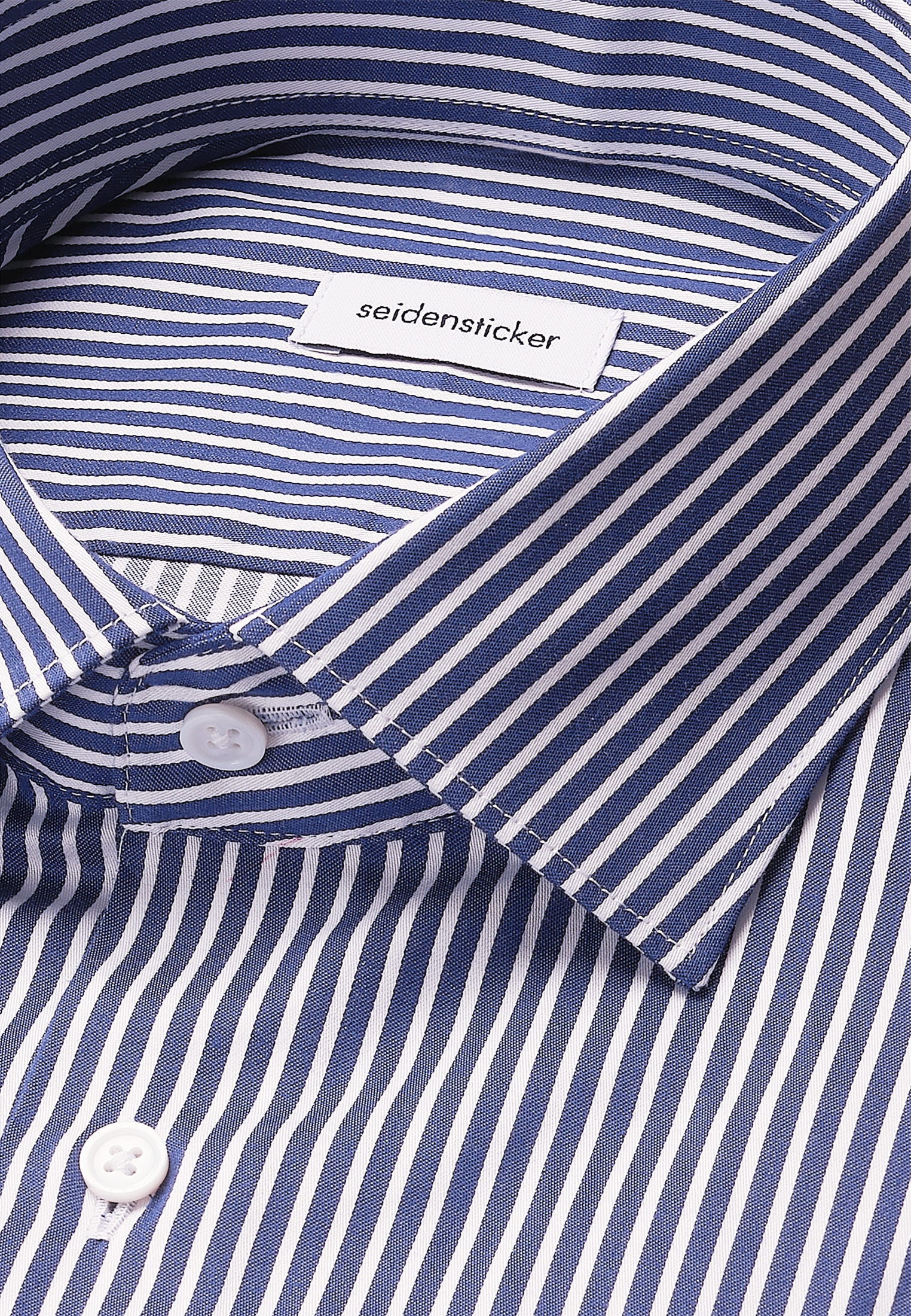 seidensticker Businesshemd »Schwarze Rose« X-Slim 1/1 Kentkragen Gestreift