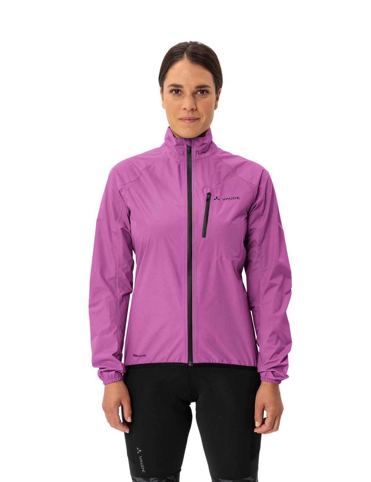 VAUDE Veste de pluie »Women's Drop Jacket III« style sportif, imperméable avec colonne d'eau 10000 mm, respirant