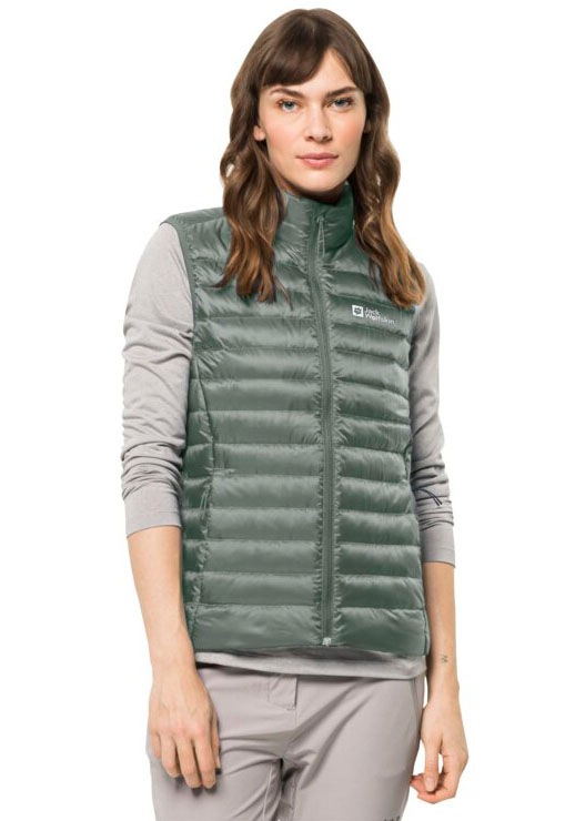 Image of Jack Wolfskin Steppweste »PACK AN GO DOWN VEST«, mit Logodruck auf der Brust bei Ackermann Versand Schweiz