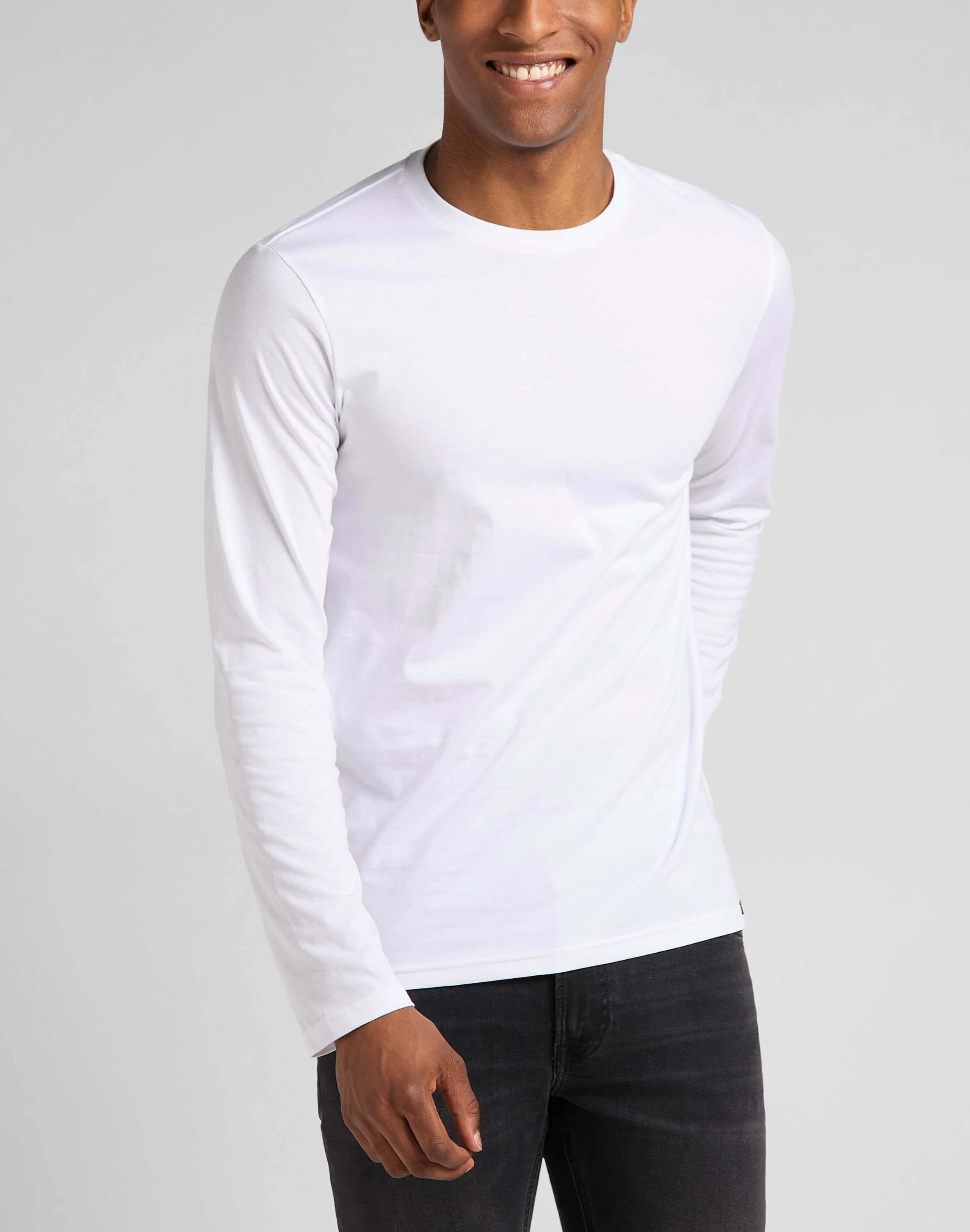 Lee® Langarmhemd »LEE T-Shirt Twin Pack Crew Long Sleeve«