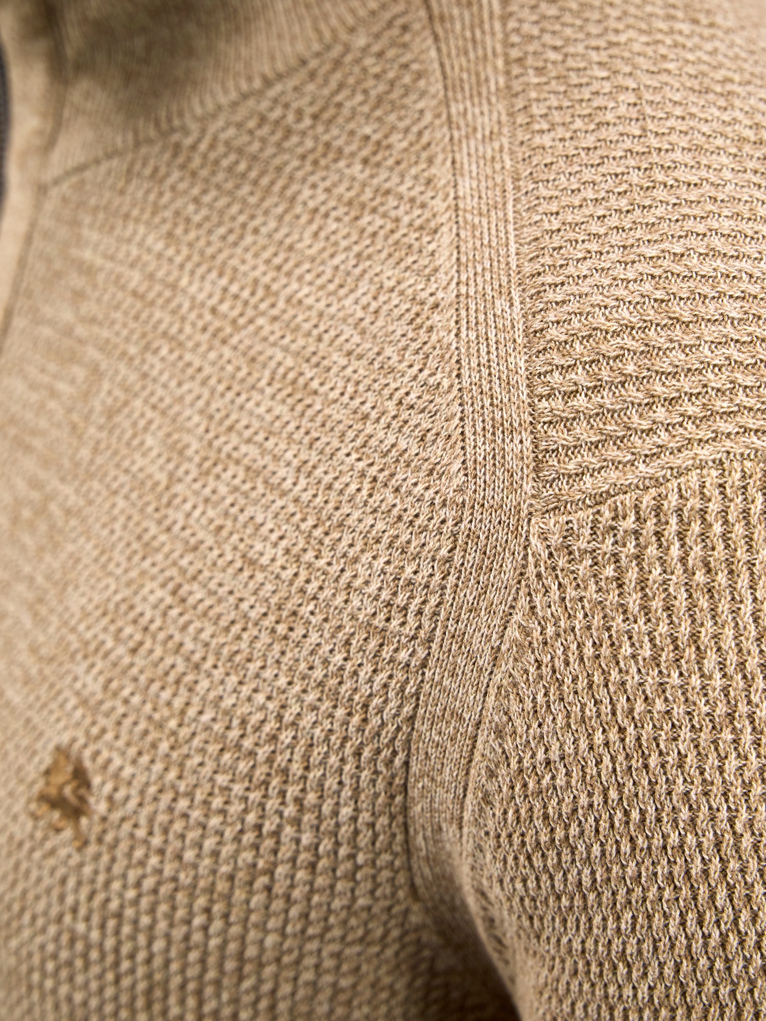 LERROS Troyer »LERROS Herren Stricktroyer in Melange-Optik«