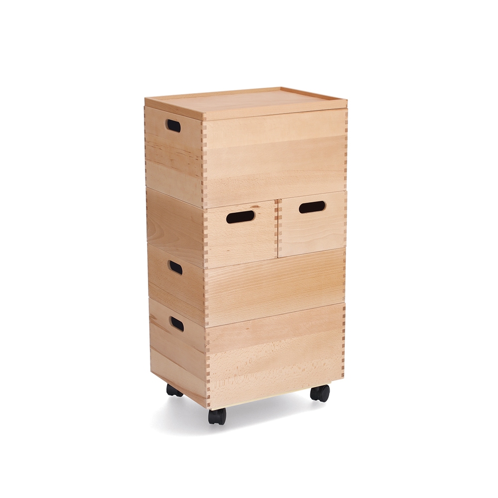 Zeller Present Transportwagen Kiefernholz, 100% FSC