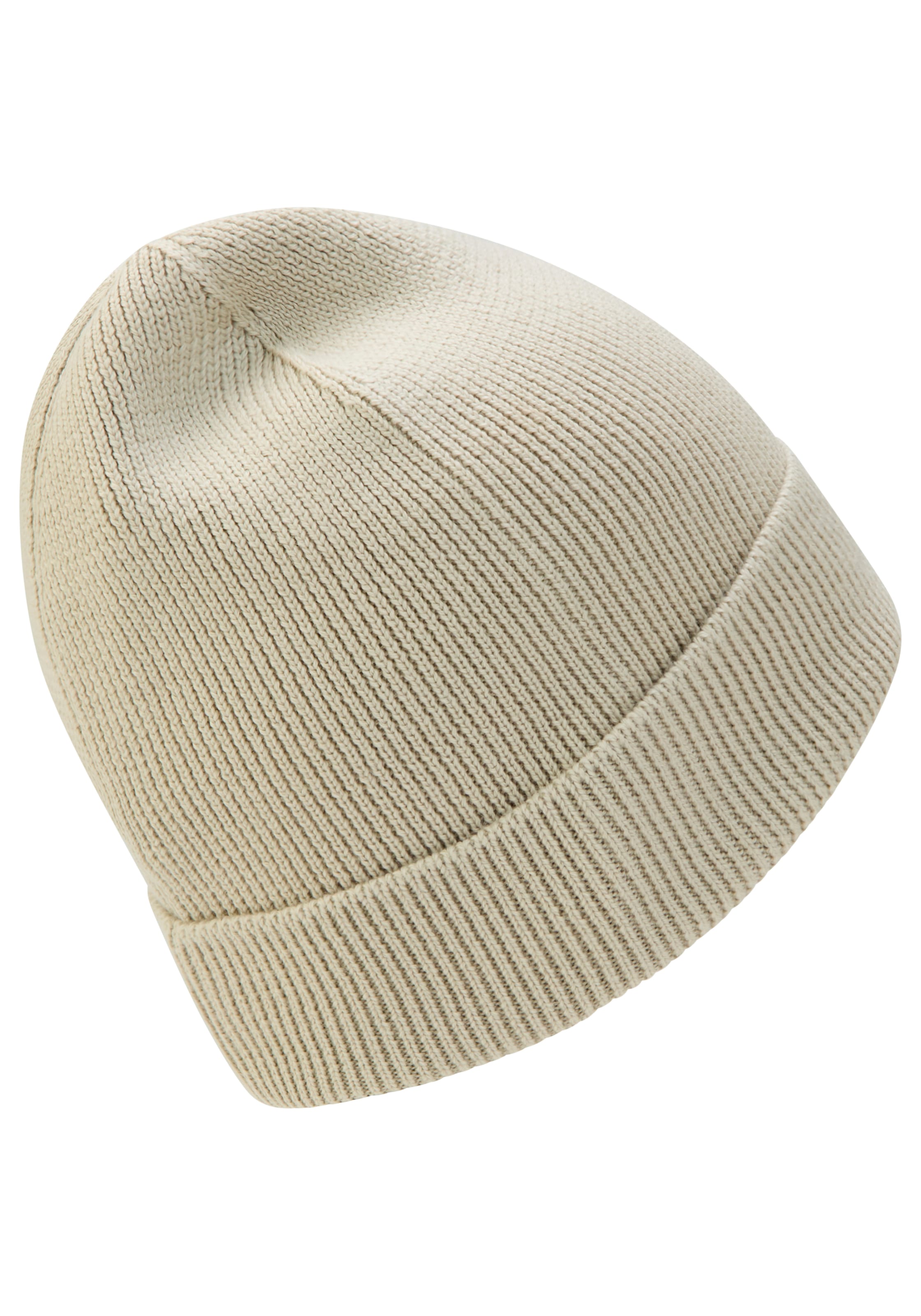 BOSS ORANGE Strickmütze »Foxxy Hat« mit Label-Aufnäher