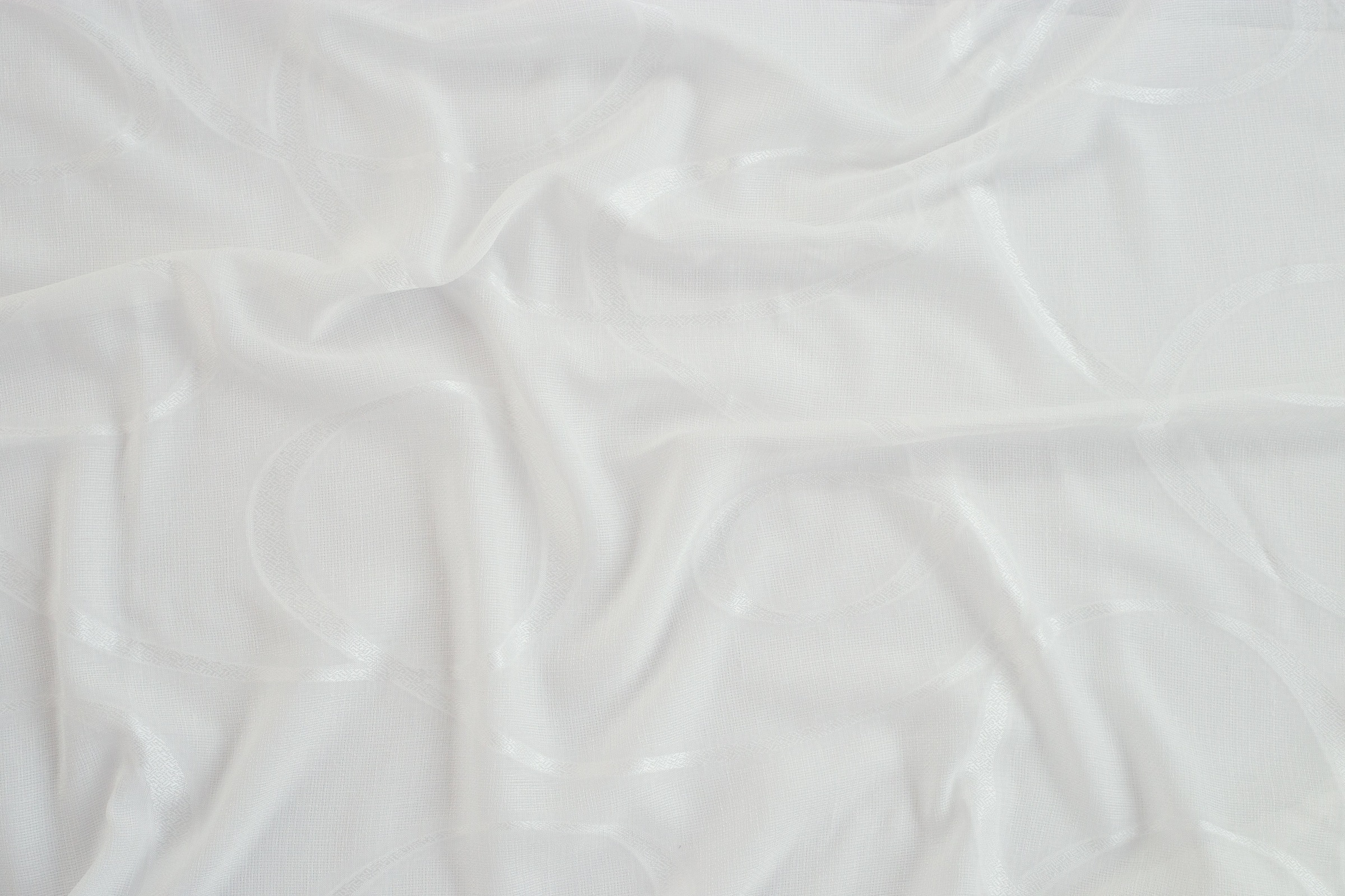 HOMING Vorhang »Seth« Ösen 1 Stk. tlg. weiss, Wohnzimmer, Kinderzimmer