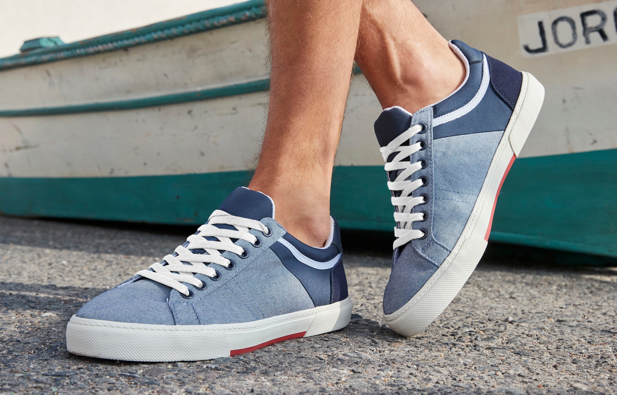 AUTHENTIC LE JOGGER Sneaker »Schnürschuh«, aus hochwertigen Materialien, Schnürhalbschuhe, Freizeitschuhe VEGAN