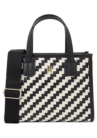 Henkeltasche »TH CITY SMALL TOTE WOVEN«
