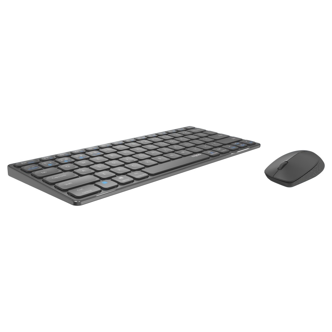 Rapoo Tastatur- und Maus-Set »9600M kabelloses Tastatur-Maus-Set, Bluetooth, 2.4 GHz, 1300 DPI«