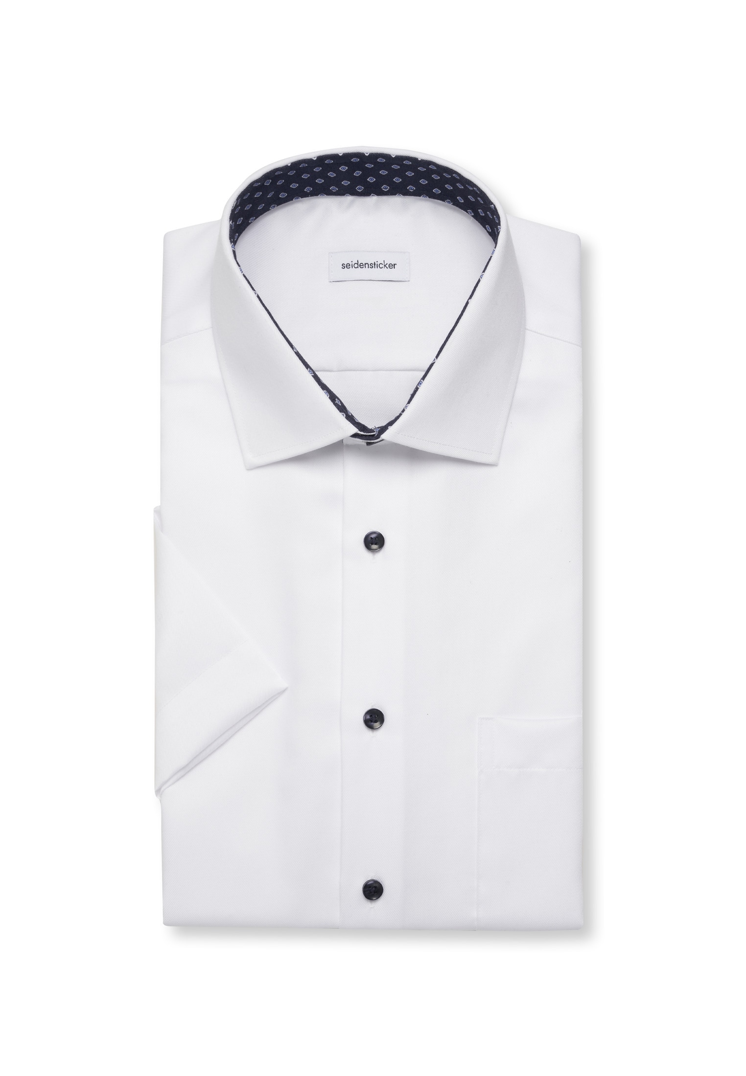 seidensticker Chemise d'affaires »Regular« Regular 1/2 Kentkragen Uni