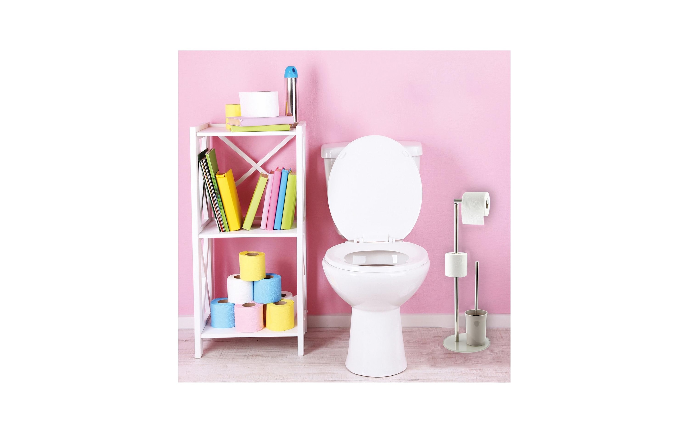 MSV Garniture de WC »Taupe«