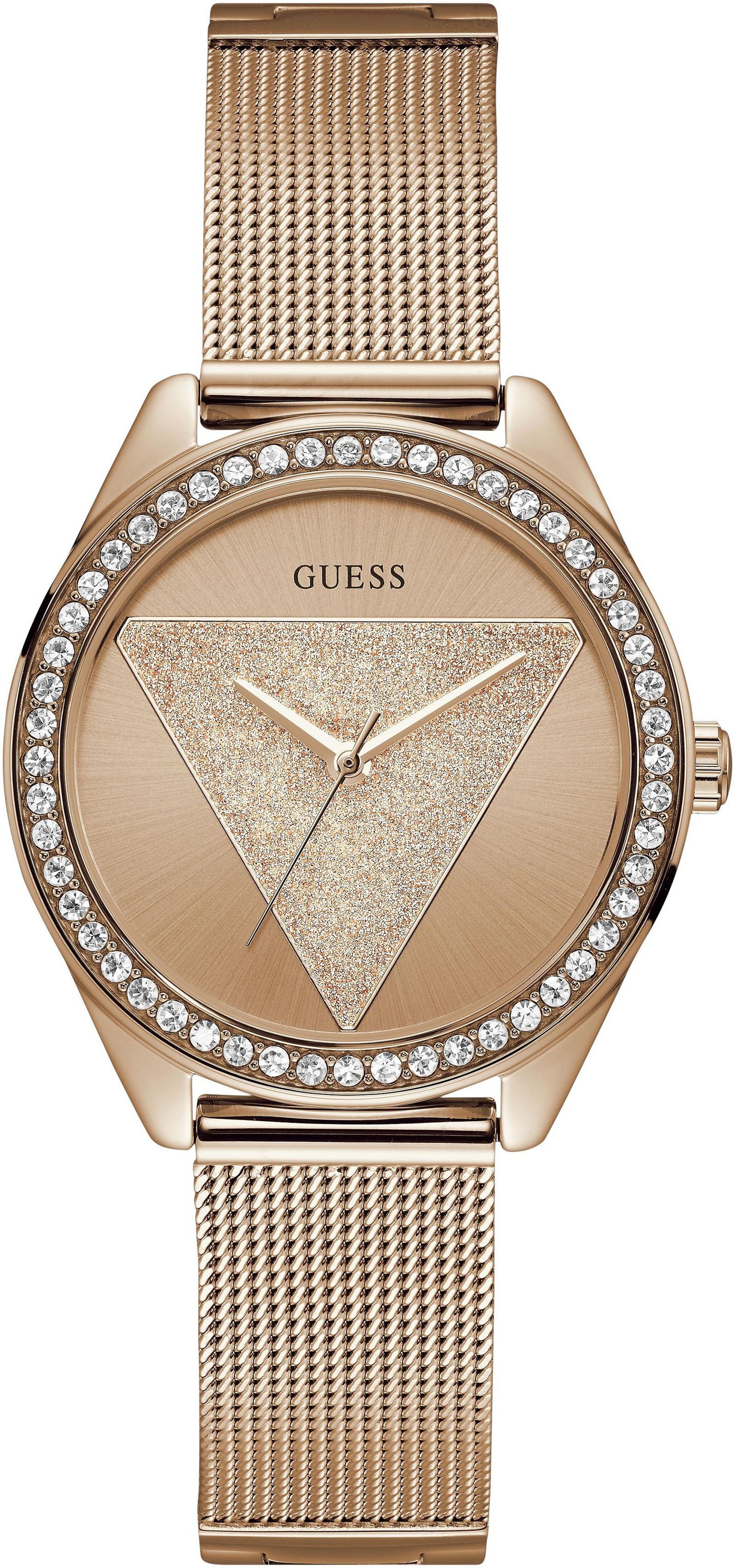Guess Quarzuhr »TRI GLITZ, W1142L4« kaufen