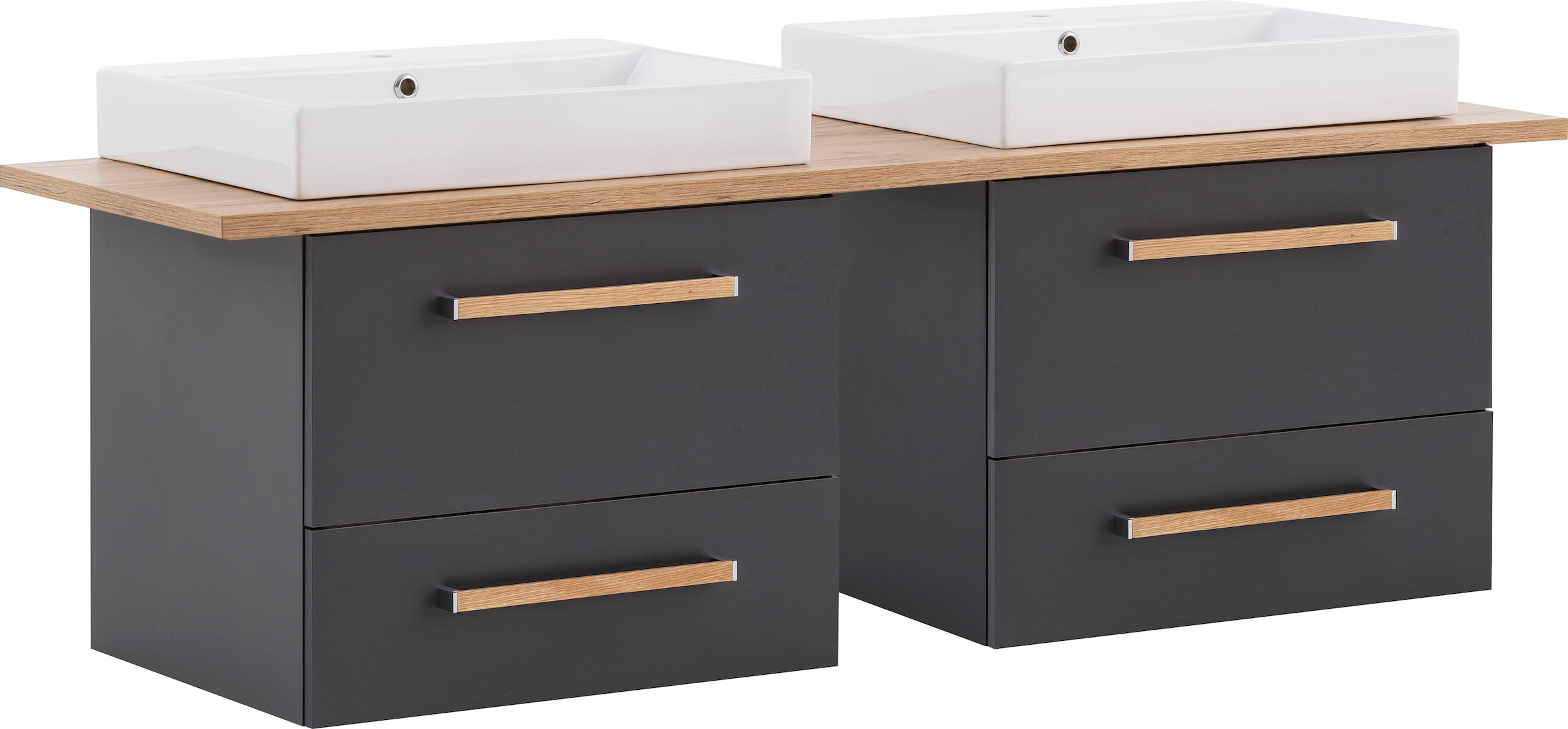 Image of Schildmeyer Waschtisch "Duo, Waschtisch, Made in Germany, B: 165 cm" Solide Verarbeitung - Dieses Produkt ist in Deutschland gefertigt