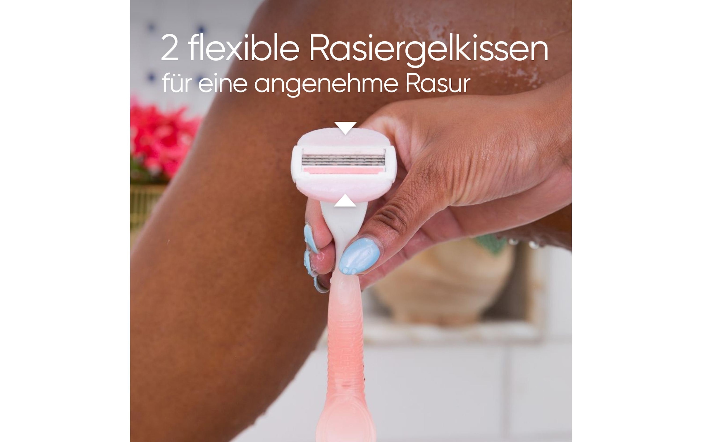 Gillette Venus Körperrasierer »Rasierer Comfortglide Spa Breeze + 4 Rasierklingen«