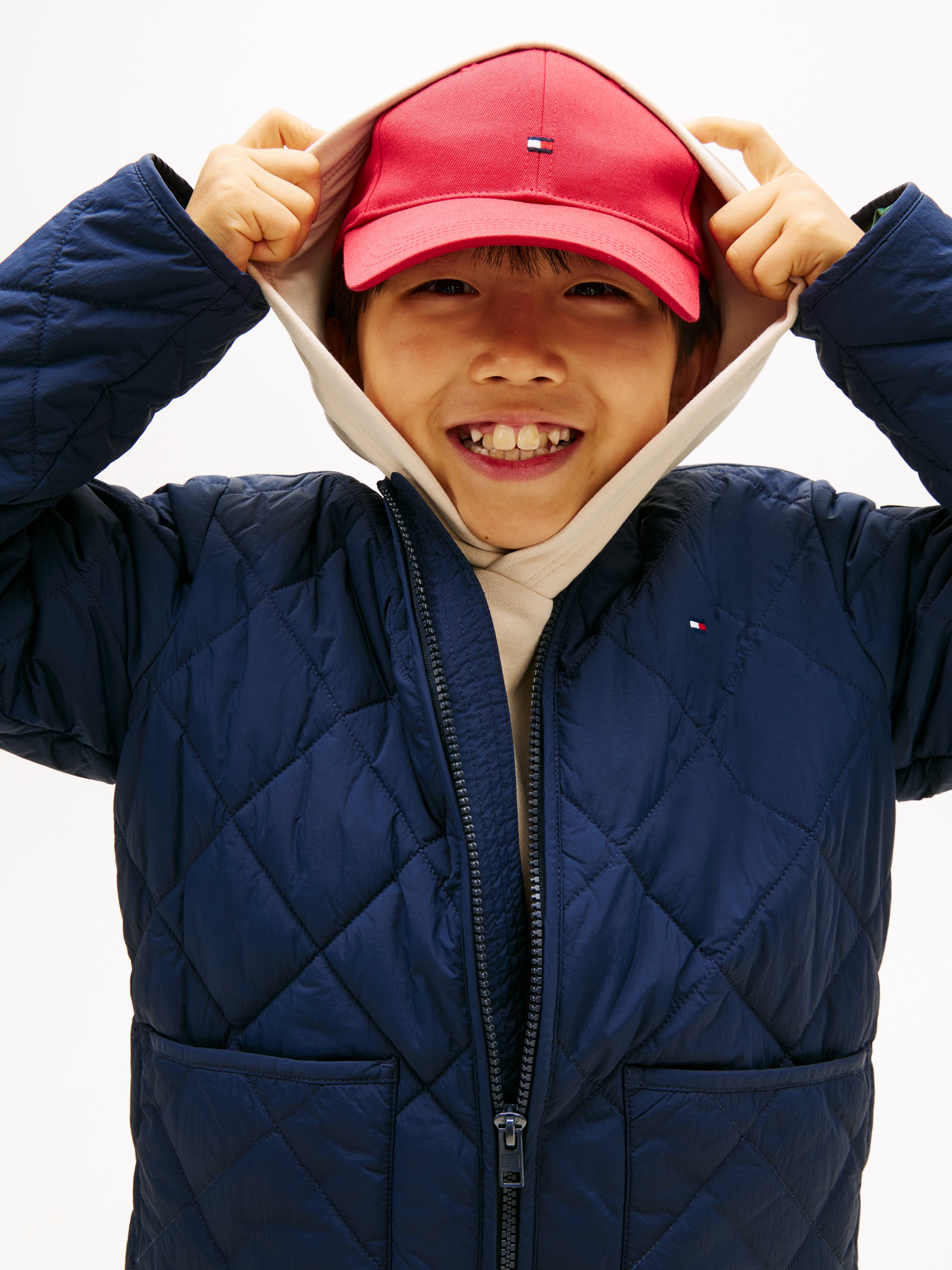 Tommy Hilfiger Veste matelassée »QUILTED LIGHT WEIGHT JACKET« ohne Kapuze Kinder bis 16 Jahre, regular fit