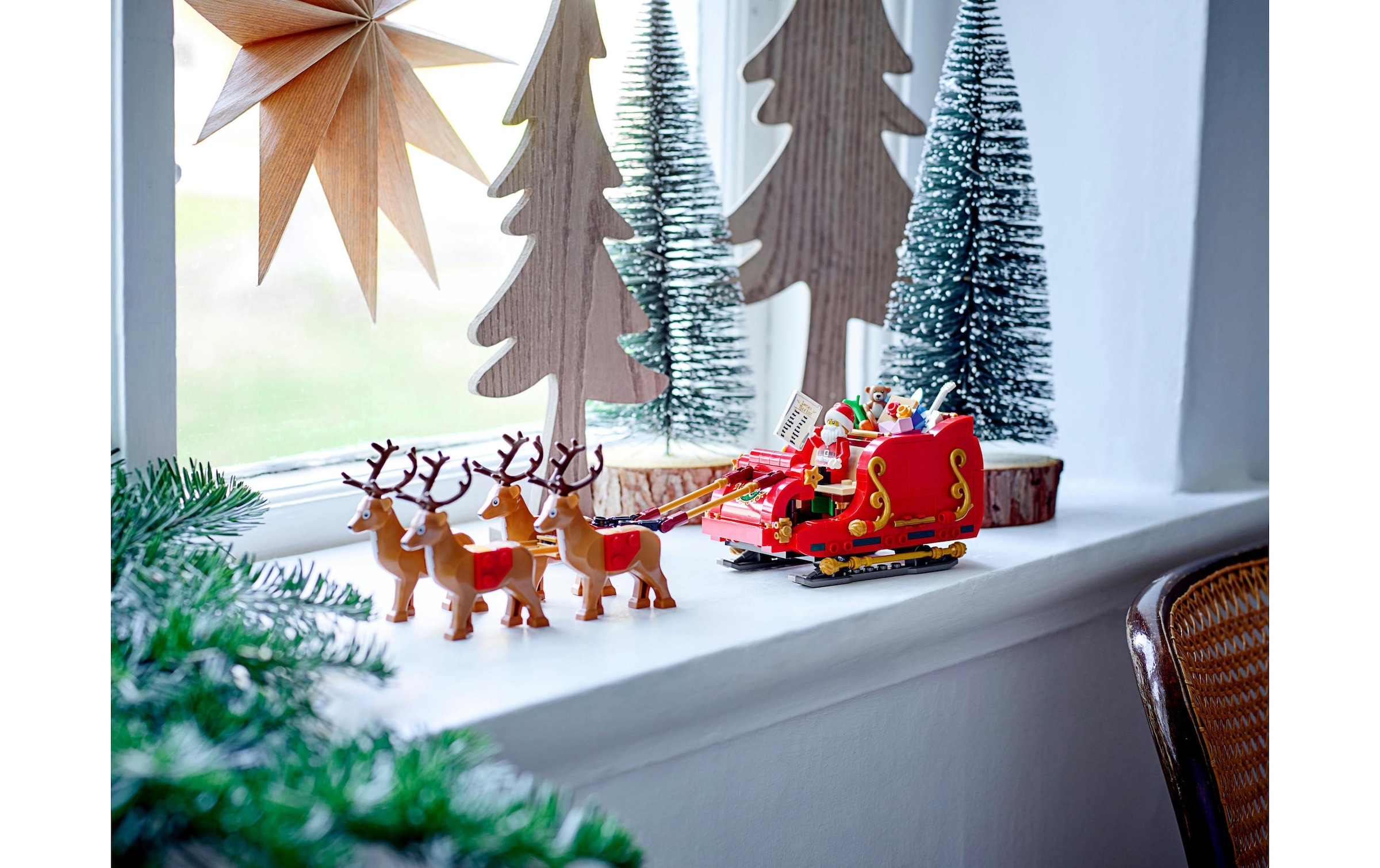 LEGO® Briques de jeu »Icons Santa's Sleigh 40499«