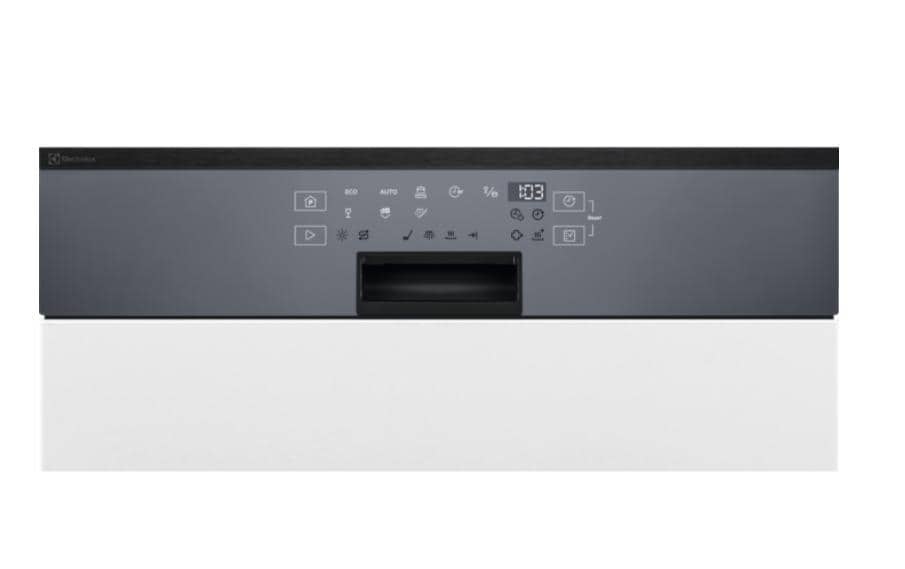 Electrolux teilintegrierbarer Geschirrspüler »GA5«, 12 Massgedecke, Lieferung mit passendem CH-Fixadapter
