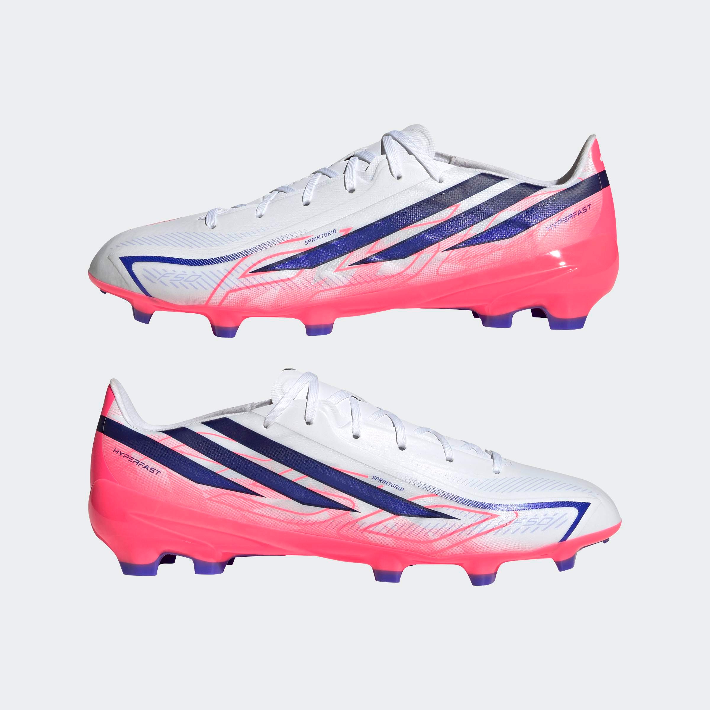 adidas Performance Fussballschuh »F50 HYPERFAST LEAGUE , FESTE BÖDEN«  für Rasen und feste Böden, gespielt bei der Weltmeisterschaft 2026