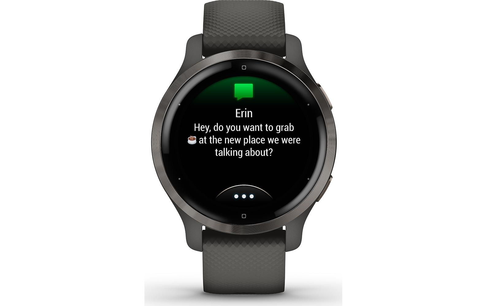 Garmin Smartwatch »Venu 2S Grau/Dunkel«, (2,79 cm / 1,1 Zoll),)