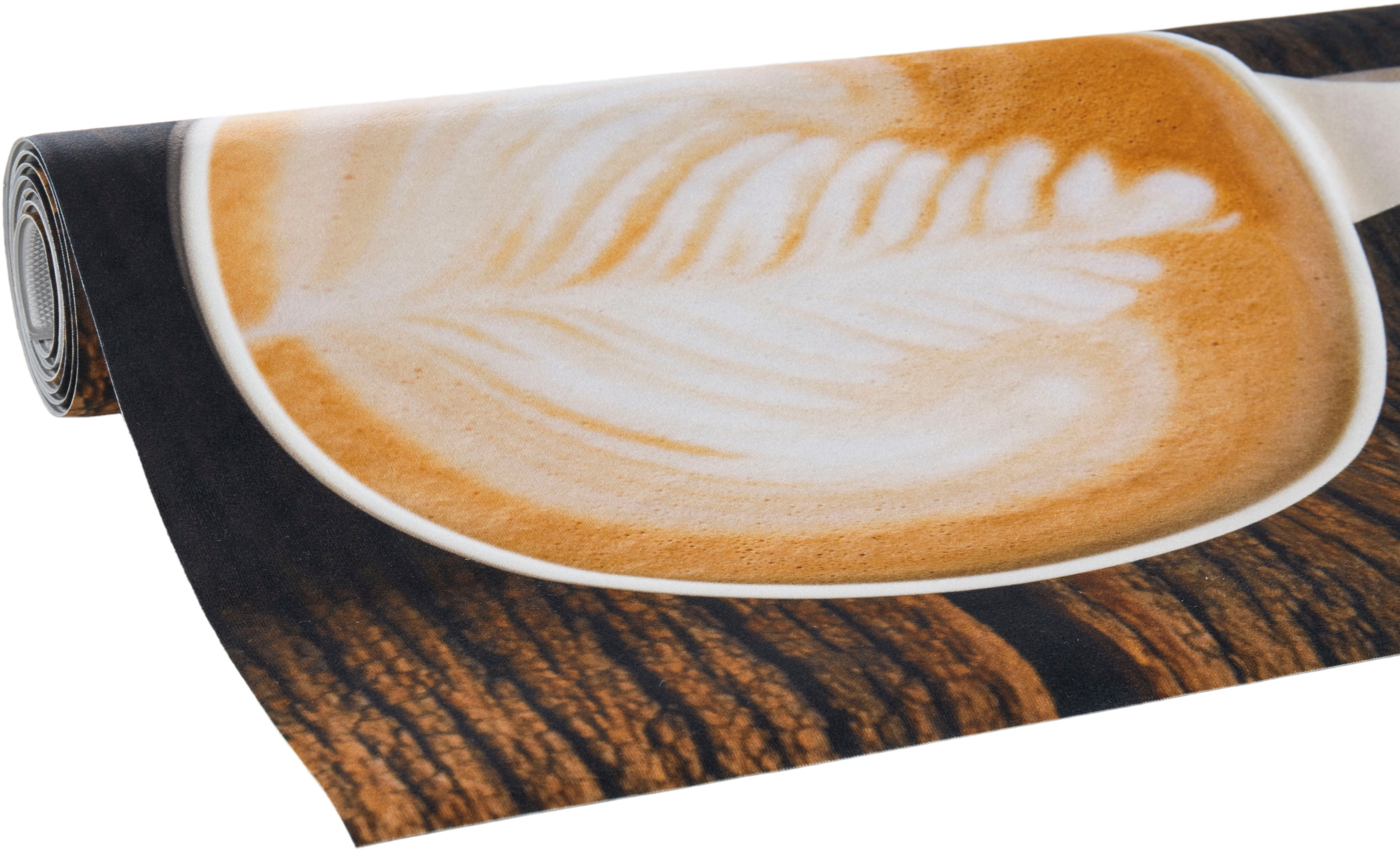 Andiamo Läufer »Kitchen«, rechteckig, 3 mm Höhe, Vinyl-Küchenläufer, moderne Küchenmotive, Pasta, Gewürze, Kaffee