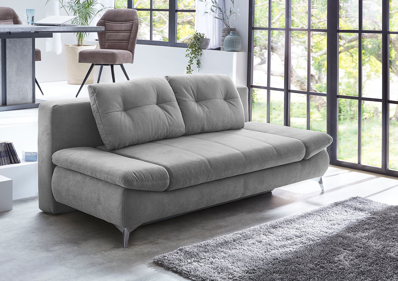 Image of Jockenhöfer Gruppe Schlafsofa "Mats, B: 200 cm, Liegefl. 160x200 cm" mit Bettfunktion, Bettkasten & Armteilverstellung