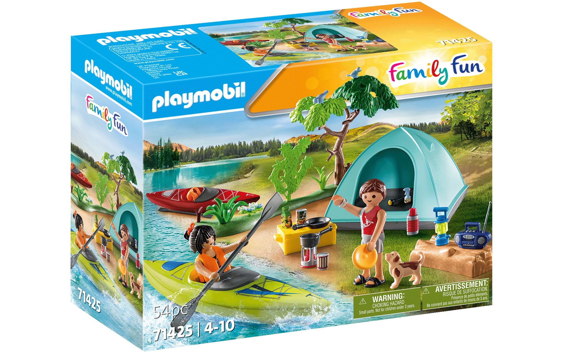 Image of Playmobil Spielbausteine "Family Fun Zelten 71425"