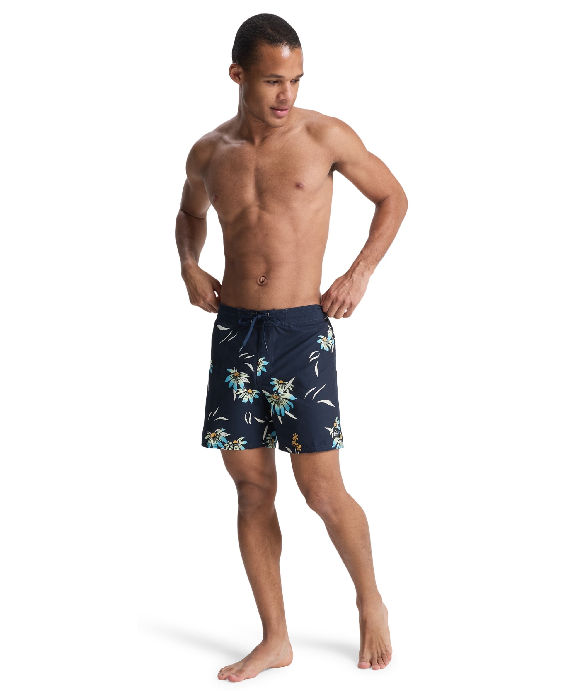 Quiksilver Short de bain »EVERYDAY HALF JAM 16« matière à séchage rapide, taille normale, coupe jambe droite