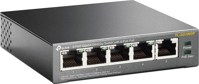 TP-Link Netzwerk-Switch »TL-SG1005P«