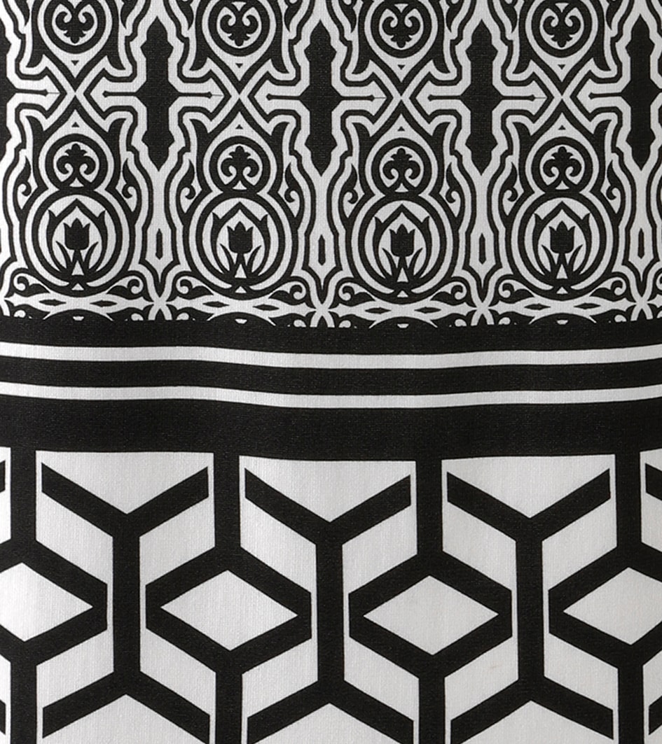 Aniston SELECTED Robe en jersey mit raffinierter Musterkomposition - NEUE KOLLEKTION