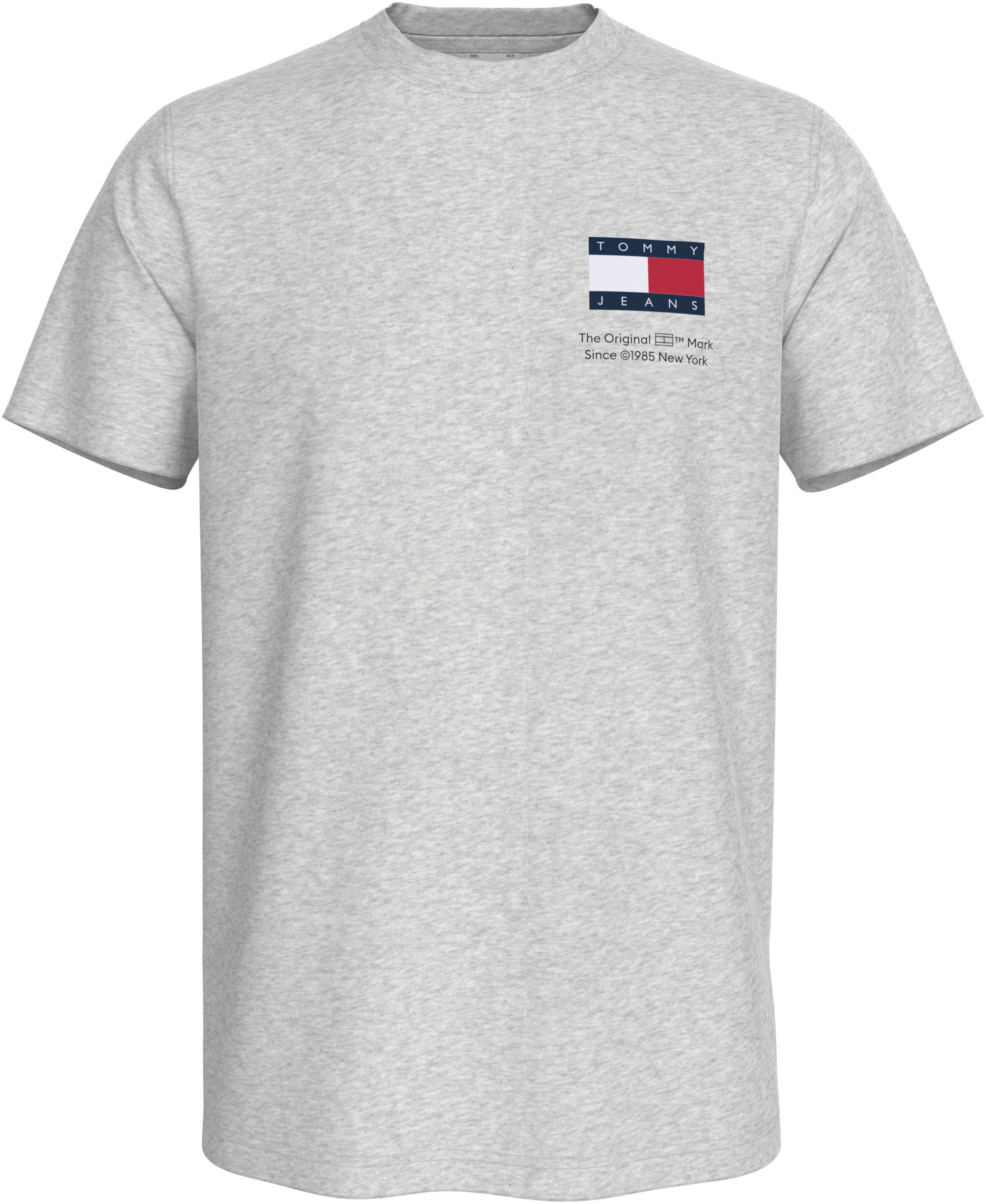Tommy Jeans Plus T-Shirt »TJM SLIM ESSENTIAL FLAG TEE EXT«, mit Tommy Jeans Logo-Schriftzug, Grosse Grössen