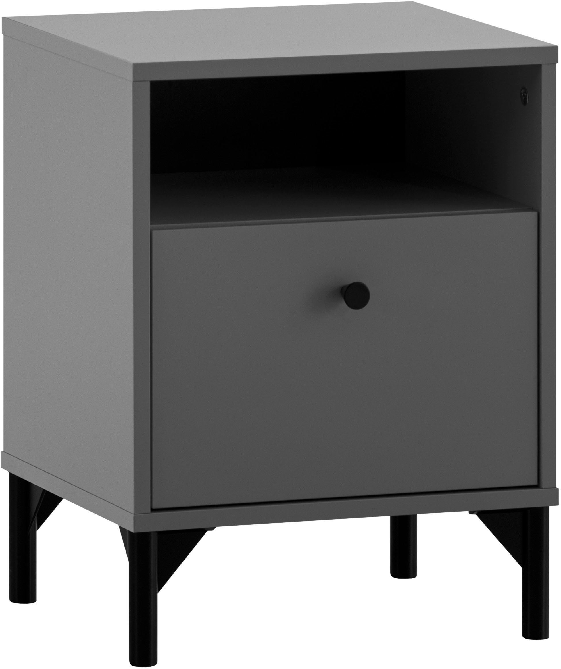 Schildmeyer Nachttisch "Smash, Nachttisch, Made in Germany, B: 40 cm" Solide Verarbeitung - Dieses Produkt ist in Deutschland gefertigt