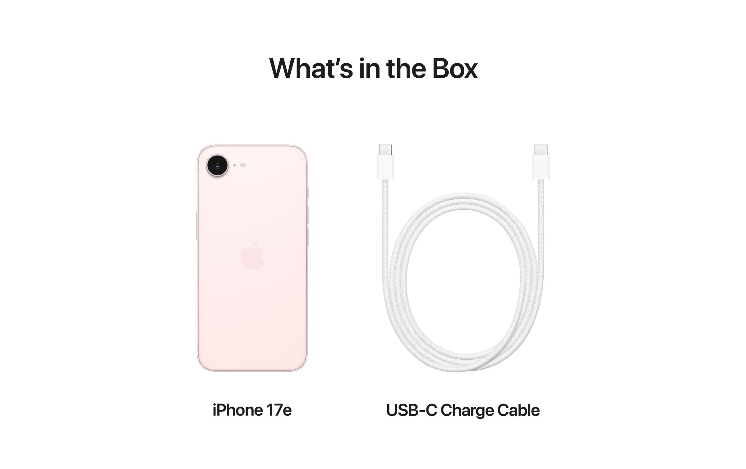 Apple Smartphone »iPhone 17e« Soft Pink