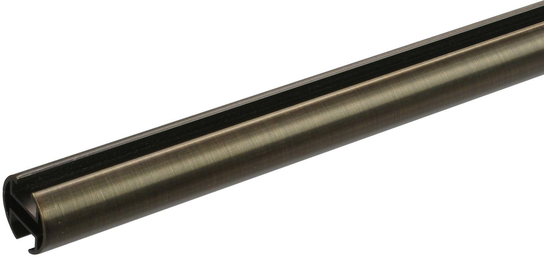 Liedeco Gardinenstange »CELQUADE02SG2L« Ø 25 mm 2 läufig-läufig Fixmass 2-läufig im Fixmass Ø 25/20 mm