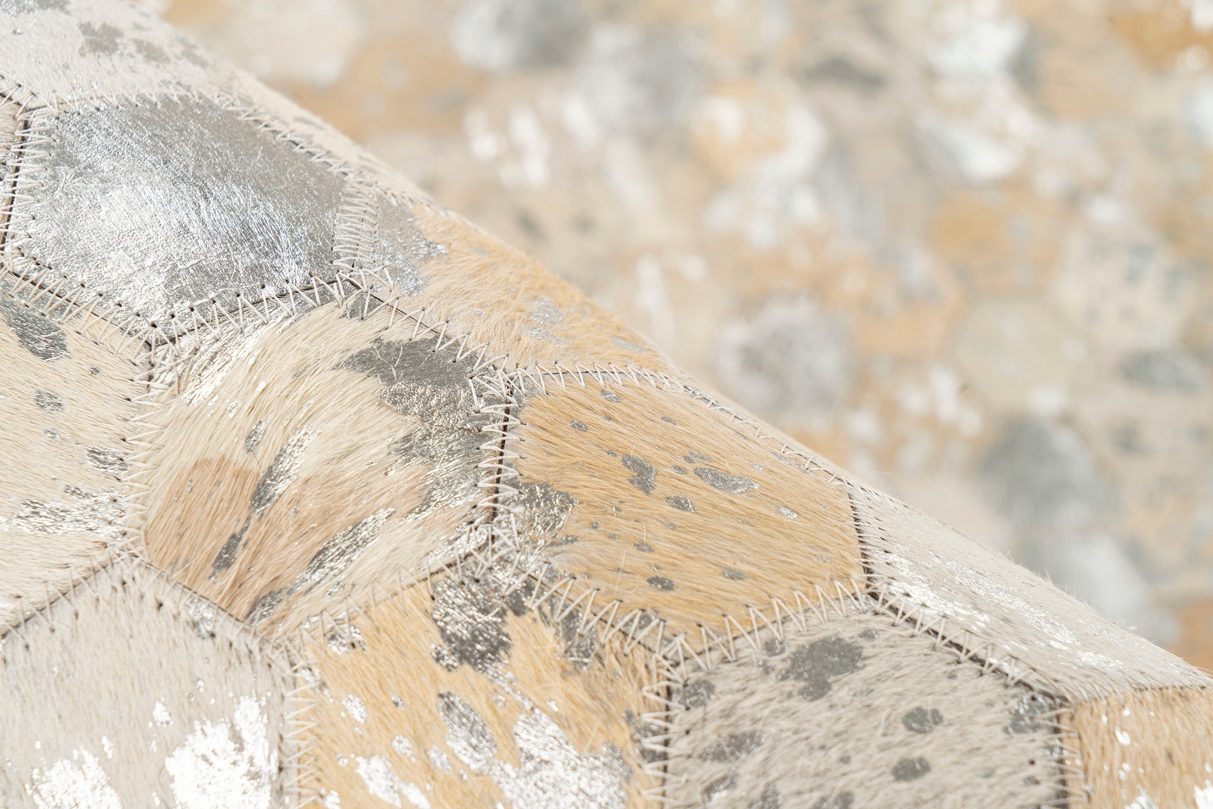 Padiro Tapis »Lavin 1025« Rectangulaire 8 mm Höhe Handgenähtes und hochwertig verarbeitetes Unikat