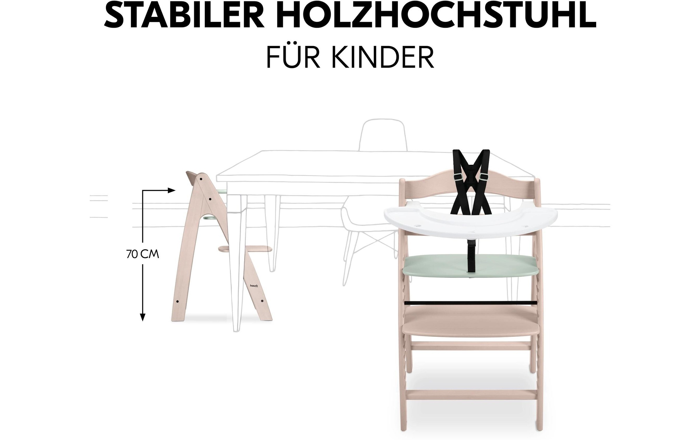 Hauck Hochstuhl »Arketa N Play«