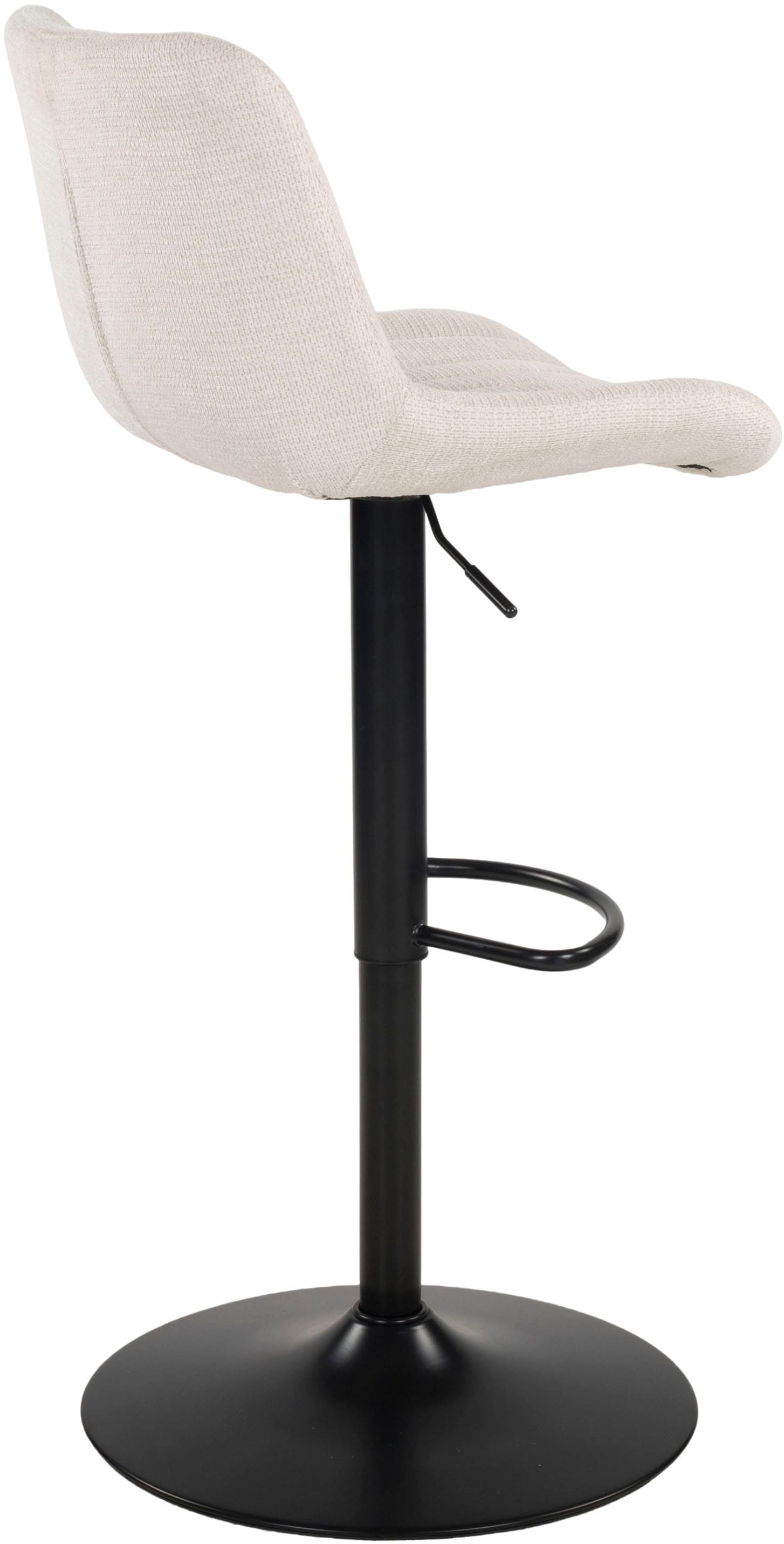 Duo Collection Tabouret de bar »Kelly« 1 cuis tlg. incl. dossier et repose-pieds, réglable en hauteur, pivotant à 360°