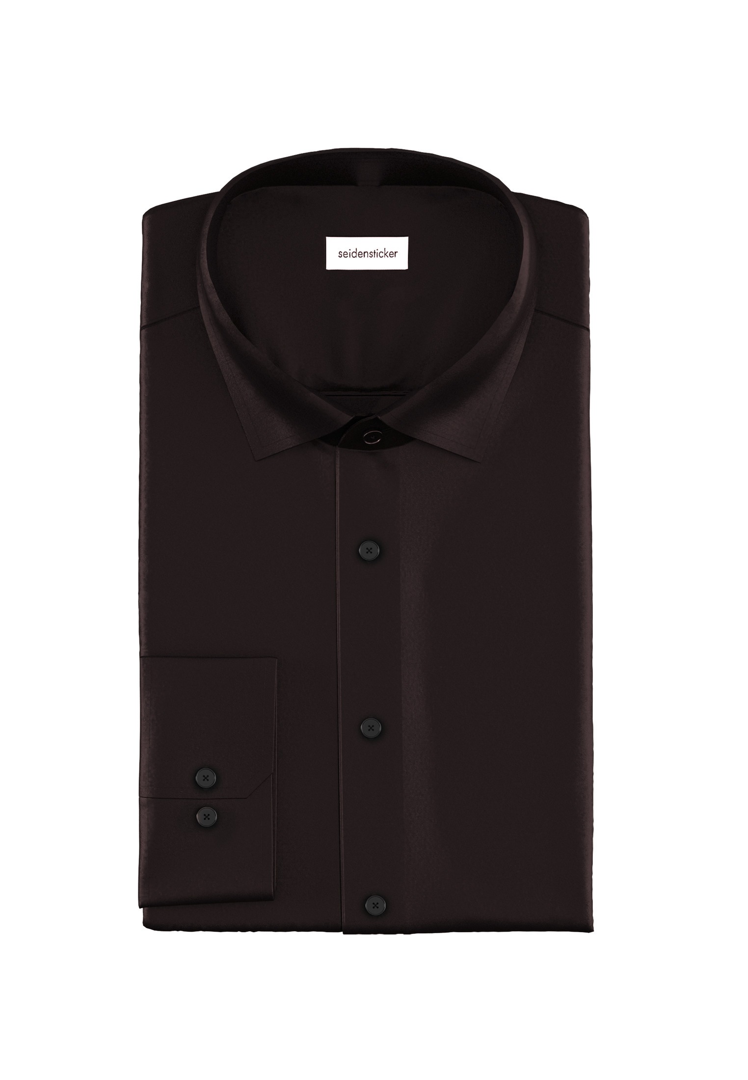seidensticker Businesshemd »Schwarze Rose«, Slim Kentkragen Uni