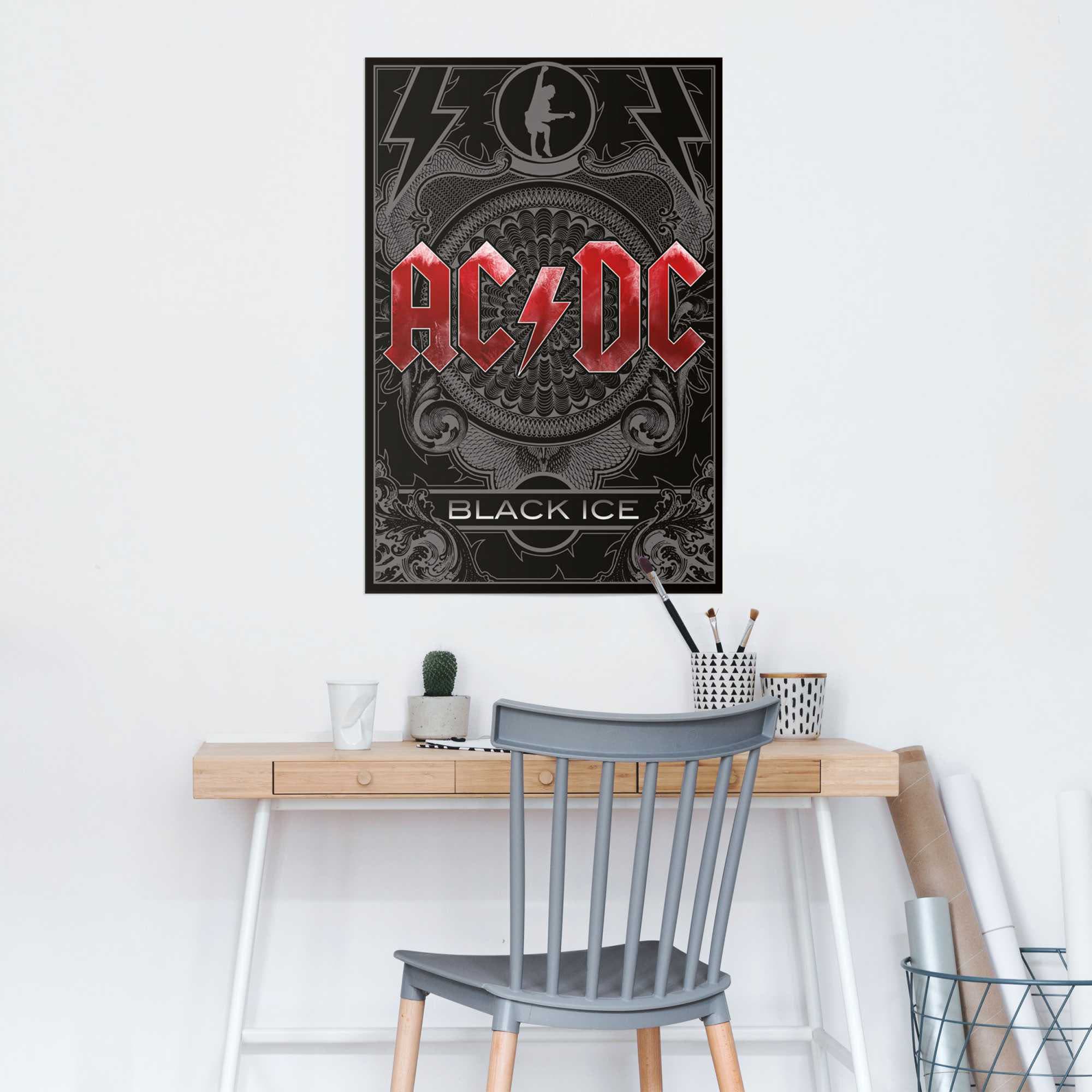 Poster (1 kaufen bequem St.) »AC/DC Reinders! Black ice«,