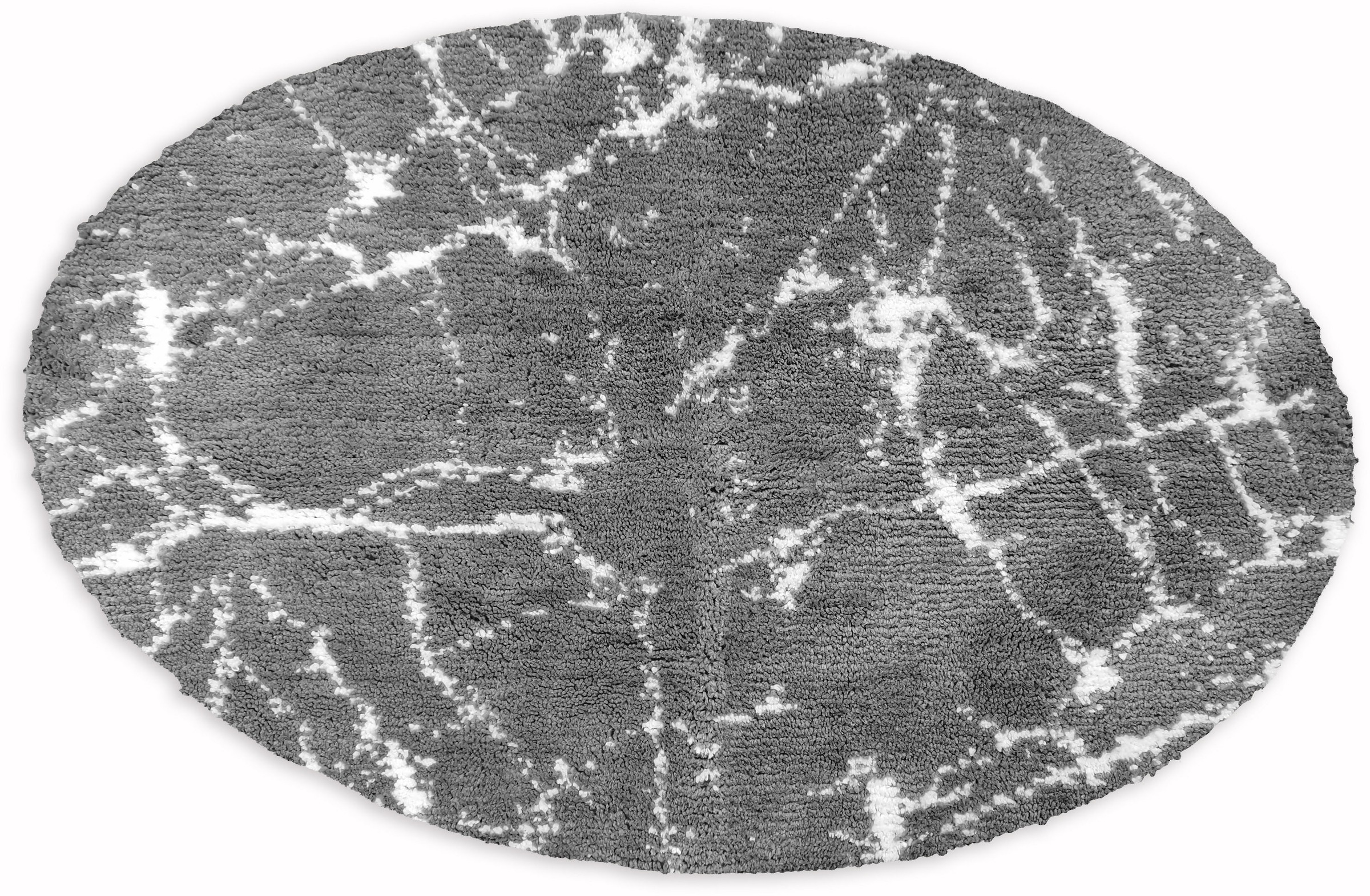 my home Badematte »Marble«, rutschhemmend beschichtet, fussbodenheizungsgeeignet-schnell trocknend-strapazierfähig, Badteppich, Marmor-Design, auch als 3-teiliges Badematten Set