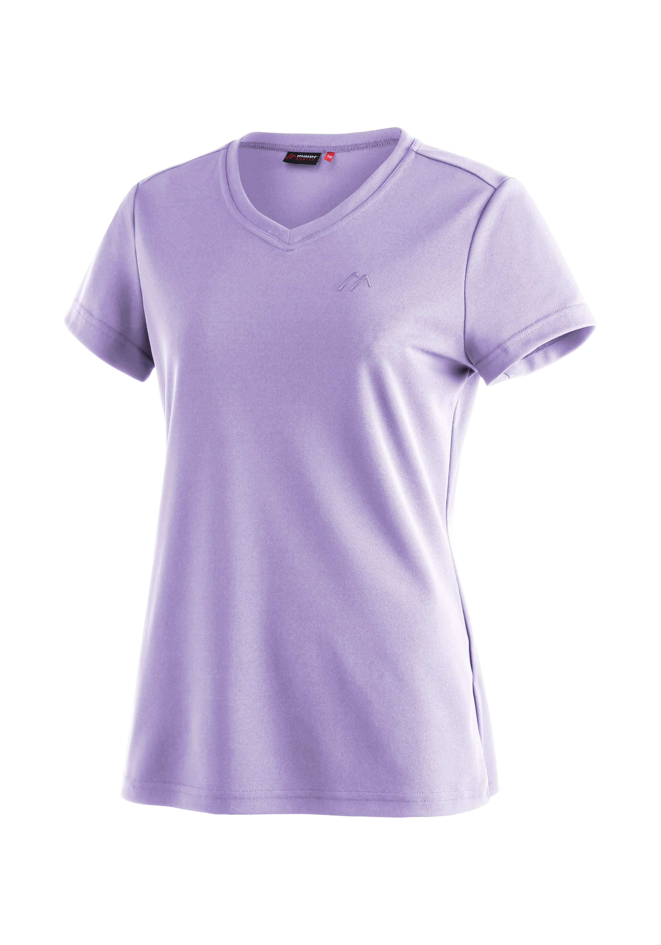 Kurzarmshirt auf und »Trudy«, Maier T-Shirt, für Entdecke Sports Damen Funktionsshirt Freizeit Wandern