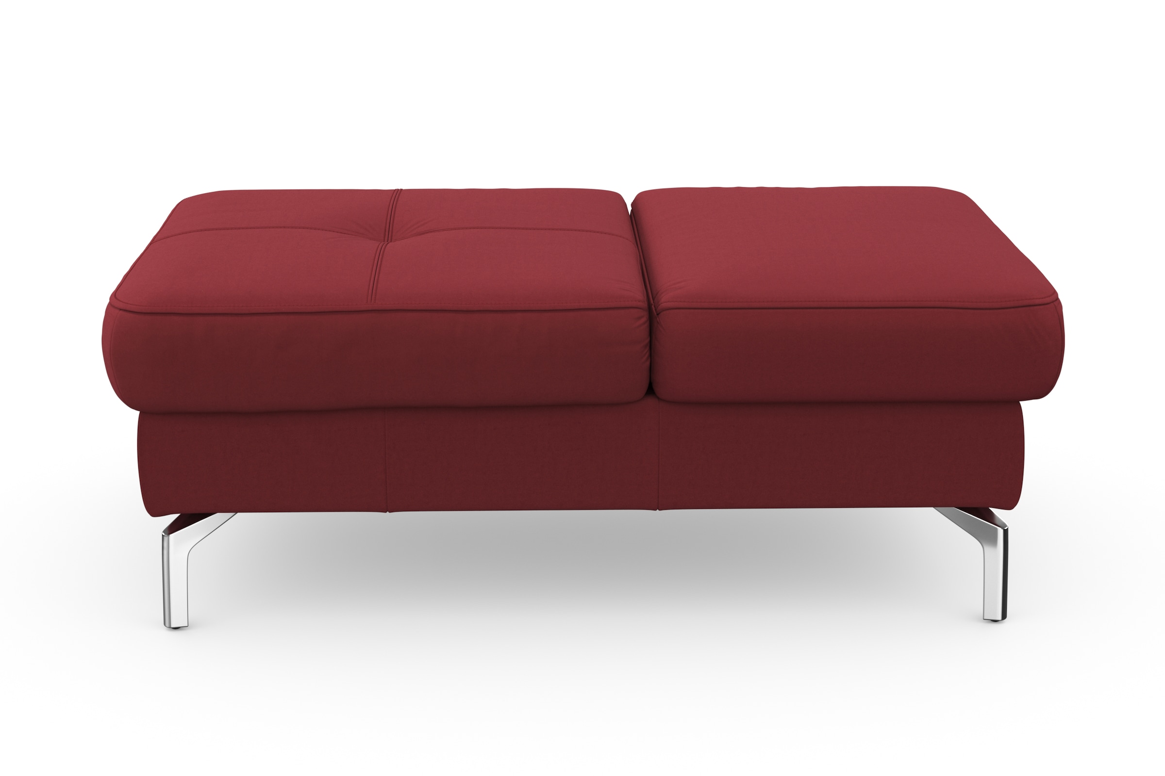 sit&more Hocker »Bendigo«, mit Klappfunktion, Bodenfreiheit 15 cm, wahlweise in 2 Fussfarben